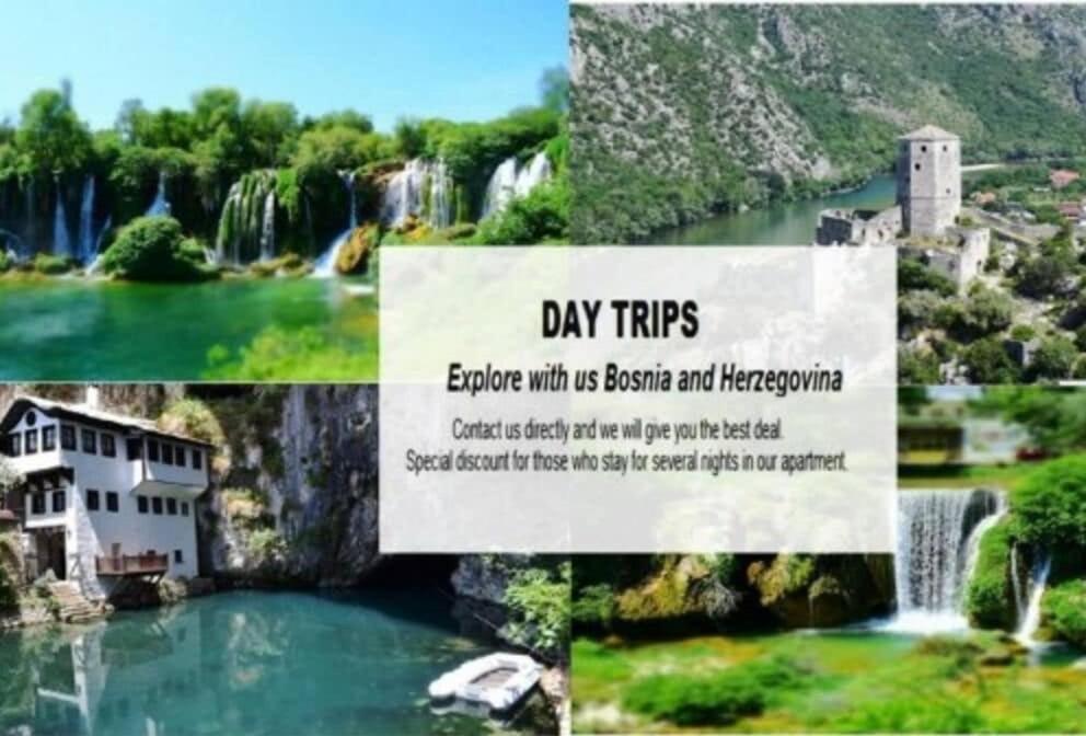 Family Apartment Near Old Town Mostar Ngoại thất bức ảnh